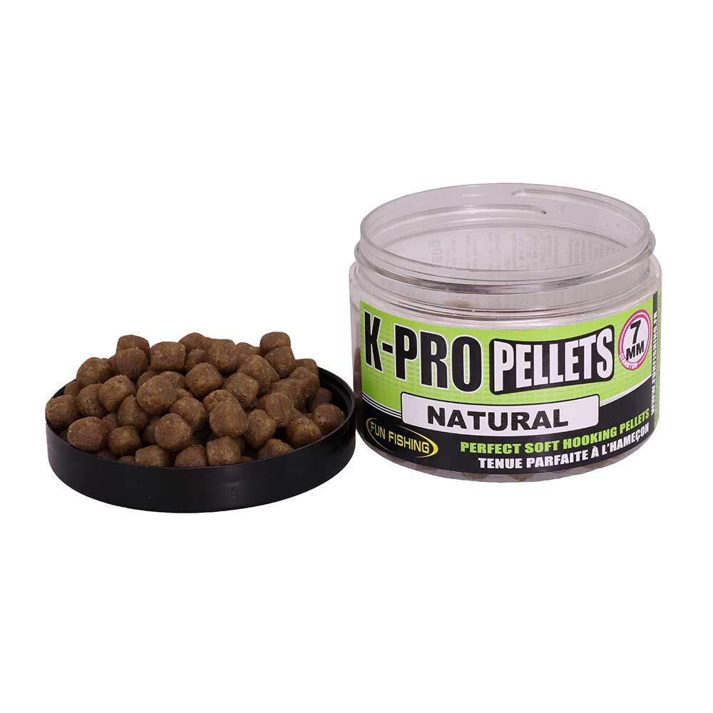 Funfishing k-pro luonnonsyöttipelletti 60g
