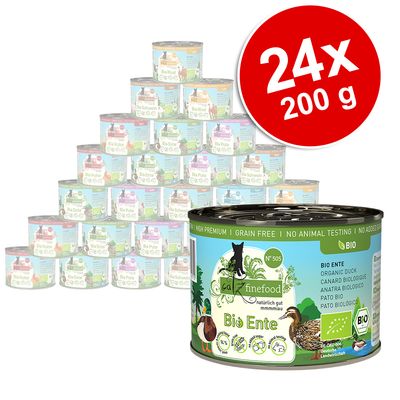 Sparpaket catz finefood Bio 24 x 200 g