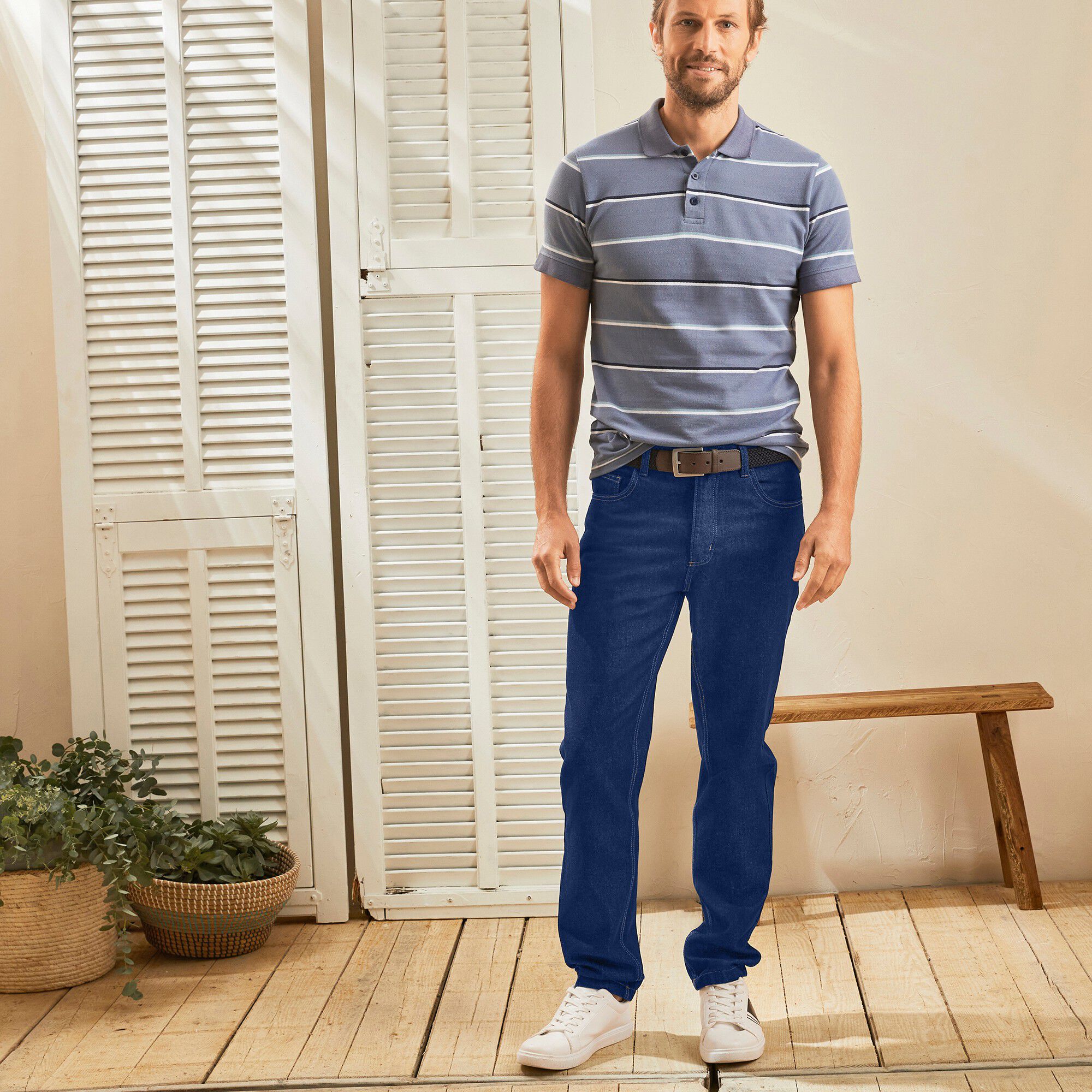 Jean coupe confort coton stretch