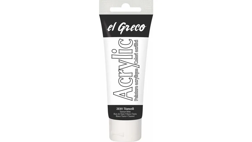 KREUL el Greco Acrylic 75ml 75 ml titanweiß