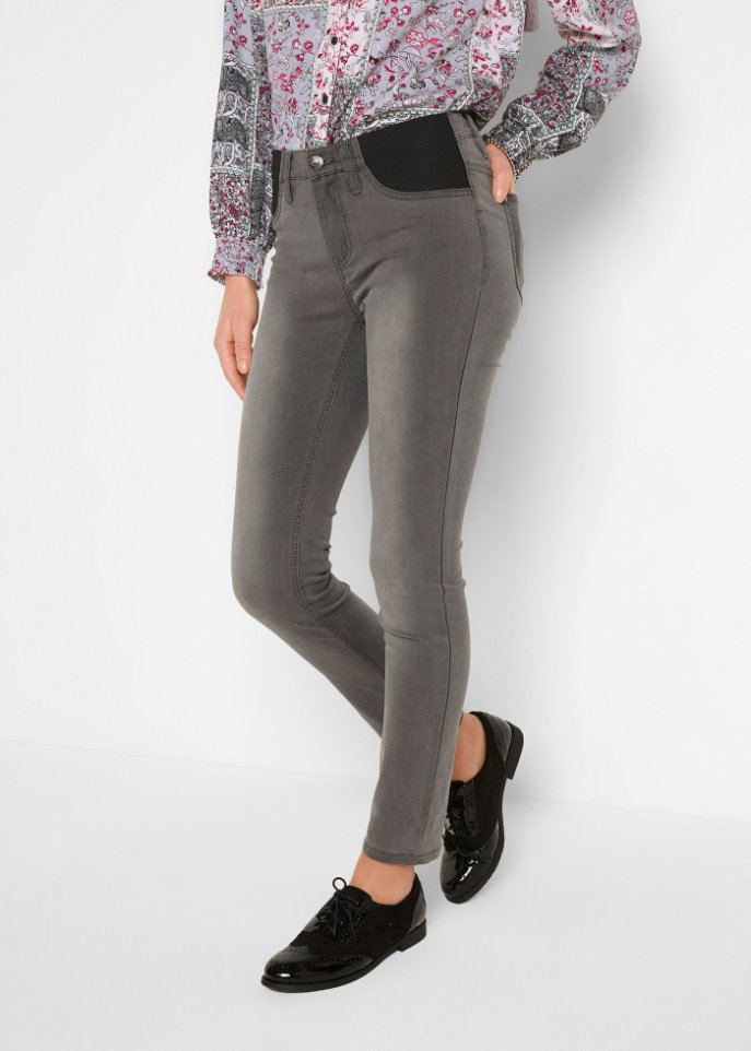 Jeans mit bequemem Bund