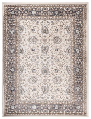 Orientteppich Oriente Teppich - Traditioneller Teppich Orient Beige Creme Grau, Mazovia, 60 x 100 cm, Geeignet für Fußbodenheizung, Pflegeleicht, Wohnzimmerteppich