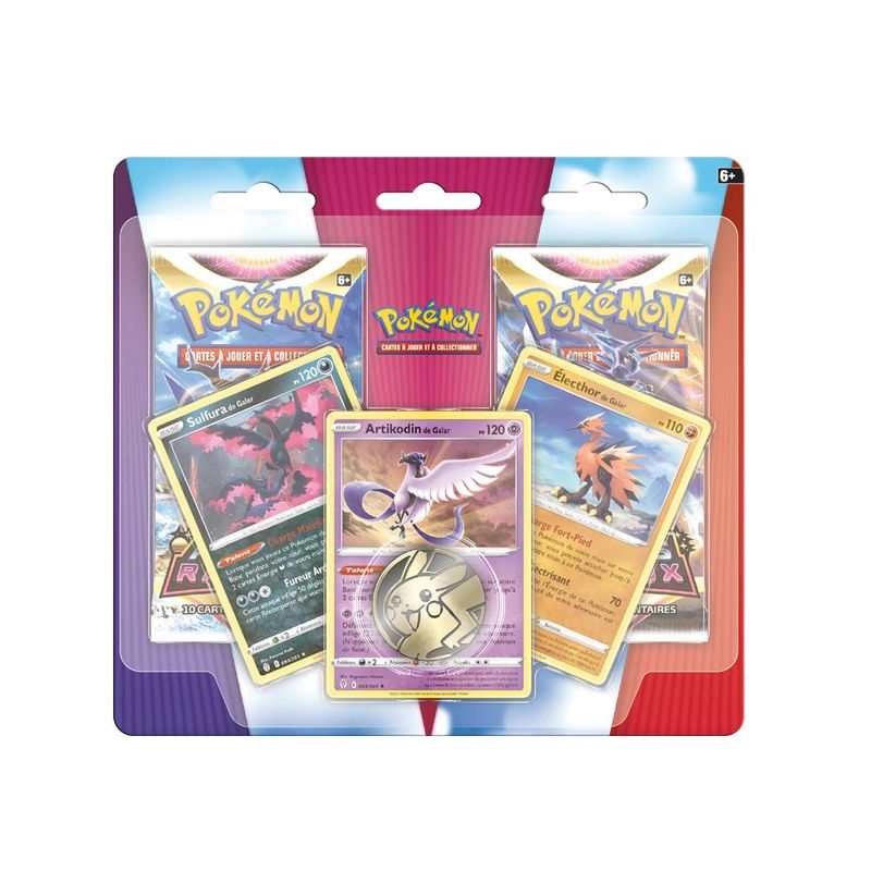 Pokémon Pack 2 boosters Asmodée