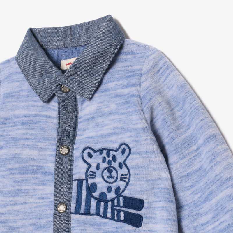 Pyjama bébé garçon brodé tigre Catimini