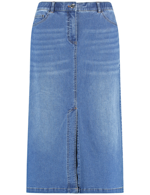 Jeansrock in Midilänge