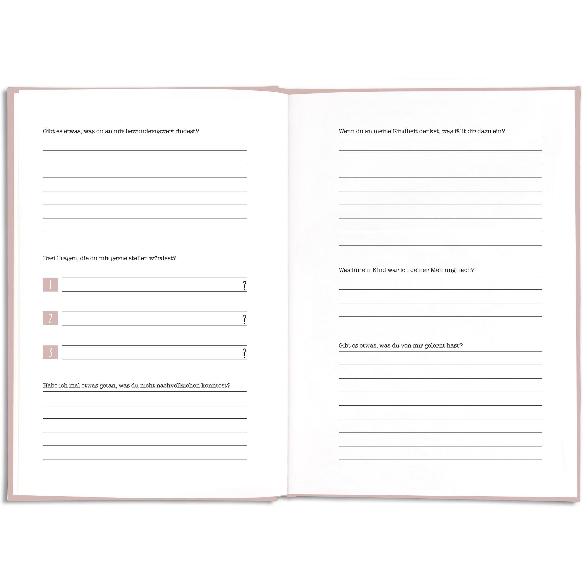 CUPCAKES & KISSES Notizbuch Oma was kannst du erzählen, Buch zum ausfüllen, Geschenke für Oma, Tolles Geschenk für deine Oma