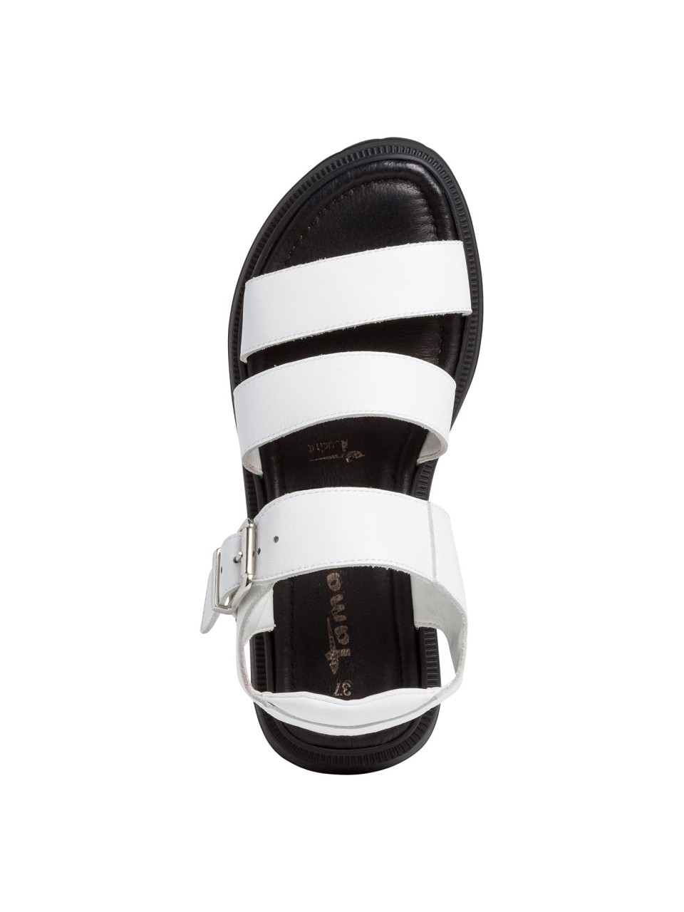 TAMARIS Komfort Sandalen weiss