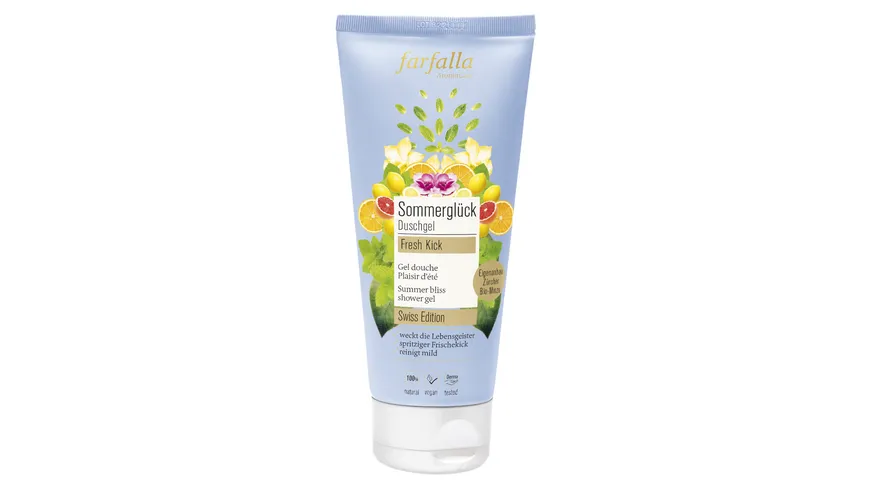 Farfalla Fresh Kick Sommerglück Duschgel 200 ml