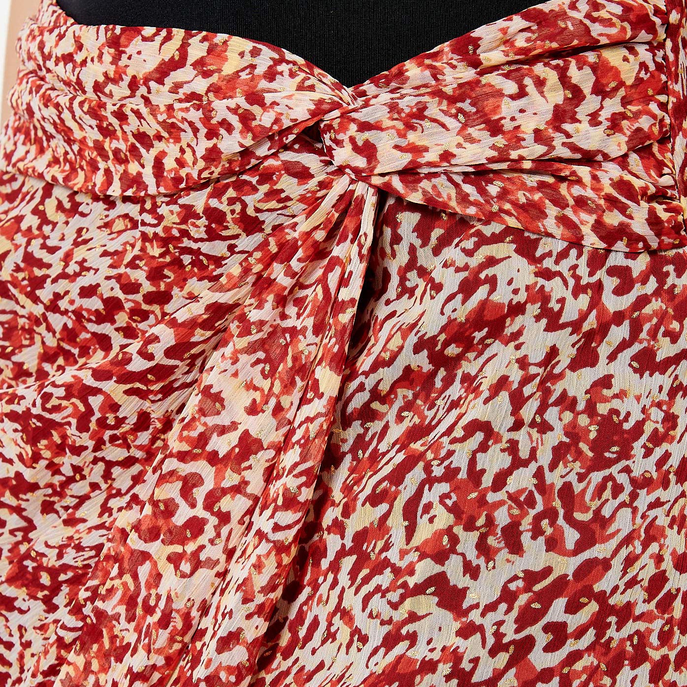 GUITA  Jupe fantaisie femme en 100% polyester recyclé