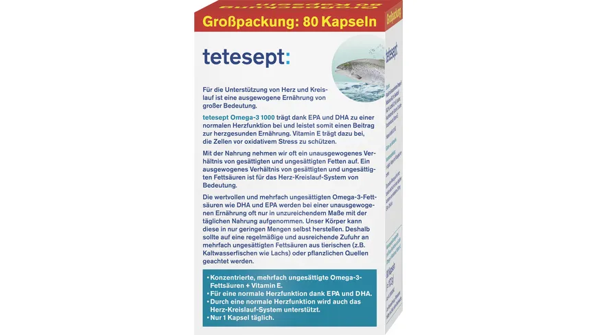 tetesept Omega-3 1000