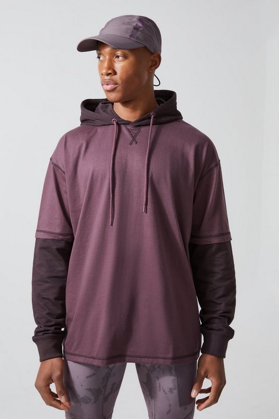 Active T-Shirt Hoodie