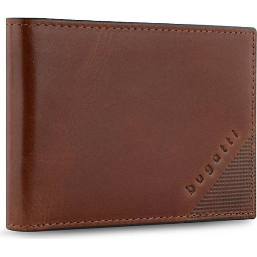 bugatti Nobile Geldbörse RFID Schutz Leder 10.5 cm