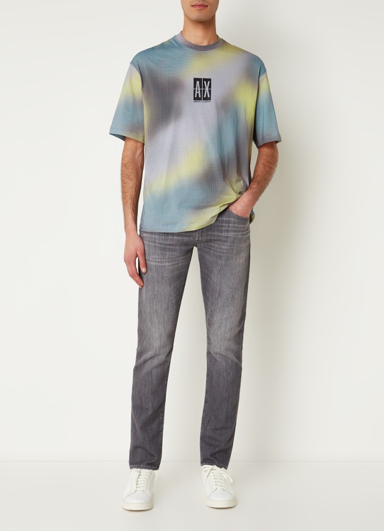 Armani Exchange T-krekls ar logotipa apdruku