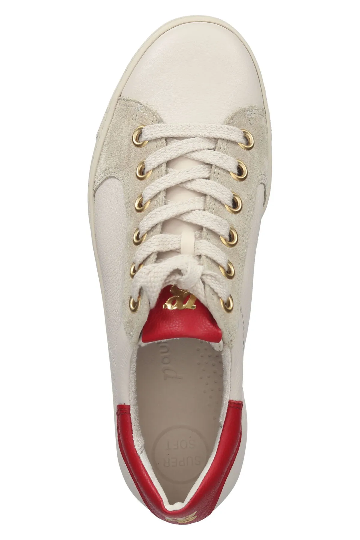 Paul Green  Sneaker - Beige - Flacher Absatz