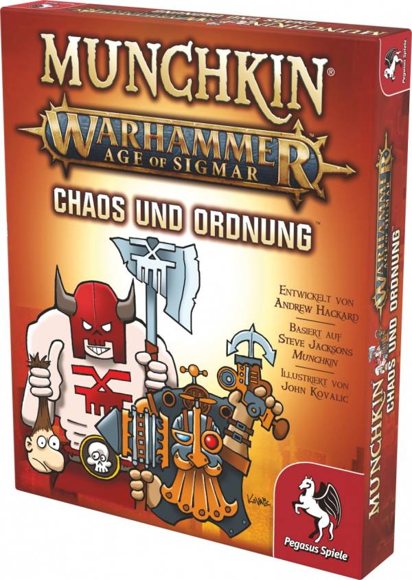Munchkin Warhammer Age of Sigmar: Chaos & Ordnung (Erw.)