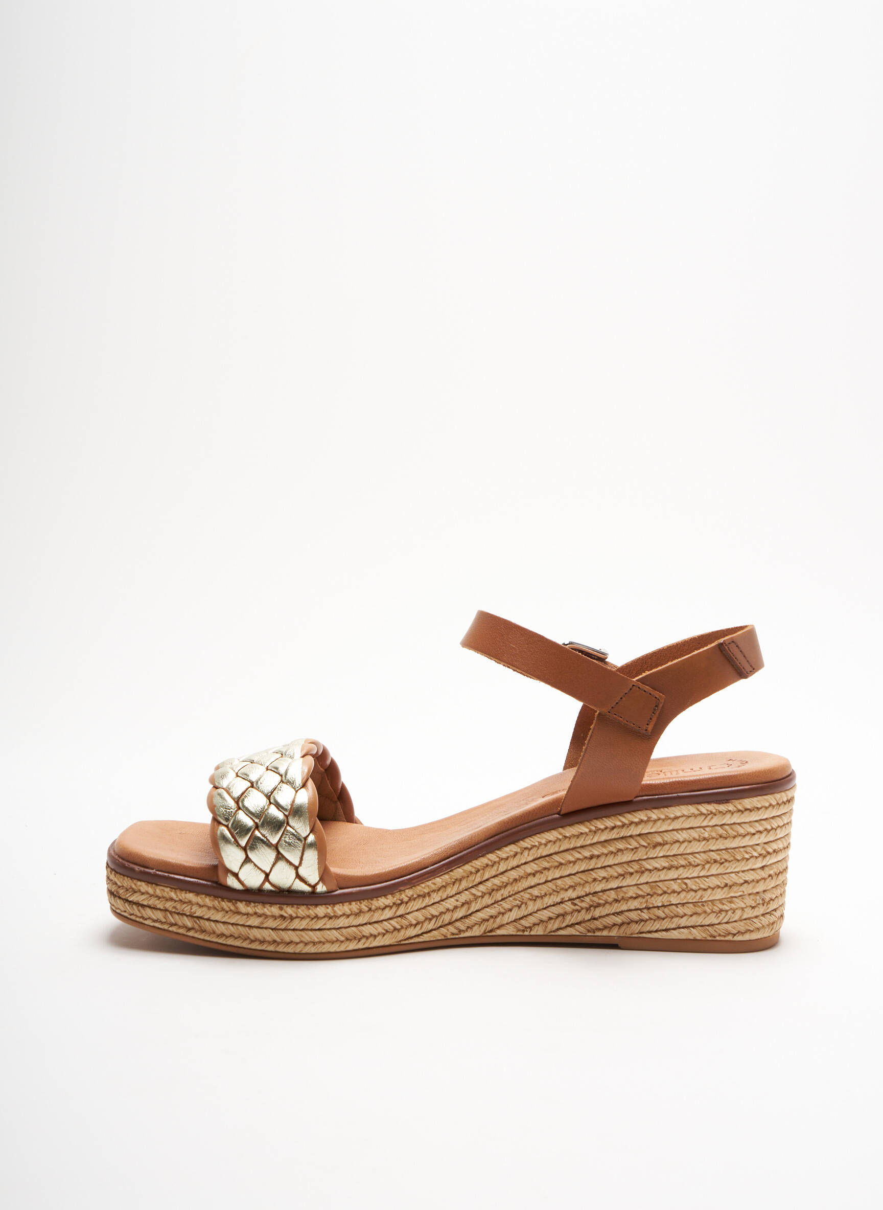 Millennials Sandales Nu Pieds Femme couleur marron