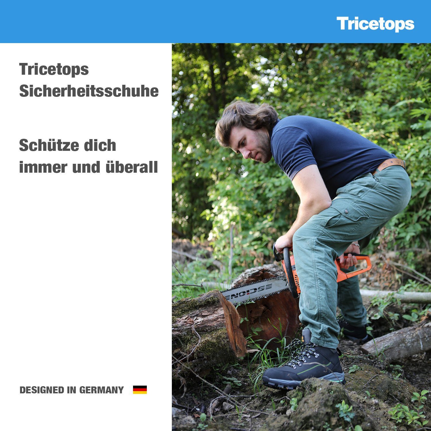 Tricetops Sicherheitsschuhe S3 Arbeitsschuhe Herren Damen Schutzstiefel Arbeitsschuh