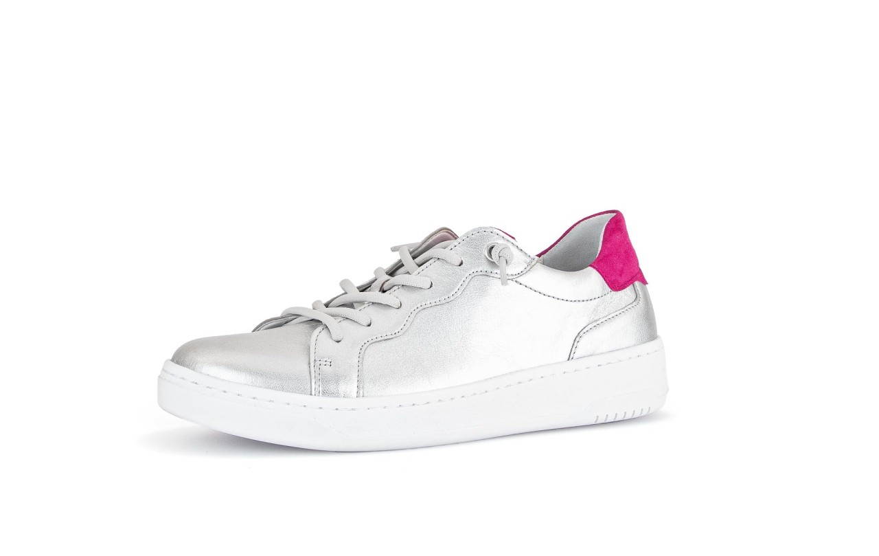 GABOR Freizeit Schnürer lila/pink Gabor Fashion Schnürhalbschuh 43.342.61