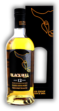 Black Bull Duncan Taylor 12 Years Blended Scotch Whisky Black Bull Duncan Taylor 12 Years Blended Scotch Whisky Ein sehr cremiger Blend aus feinsten schottischen Single Malt und Single Grain Whiskys. 0,7	 Liter - Vol 50%