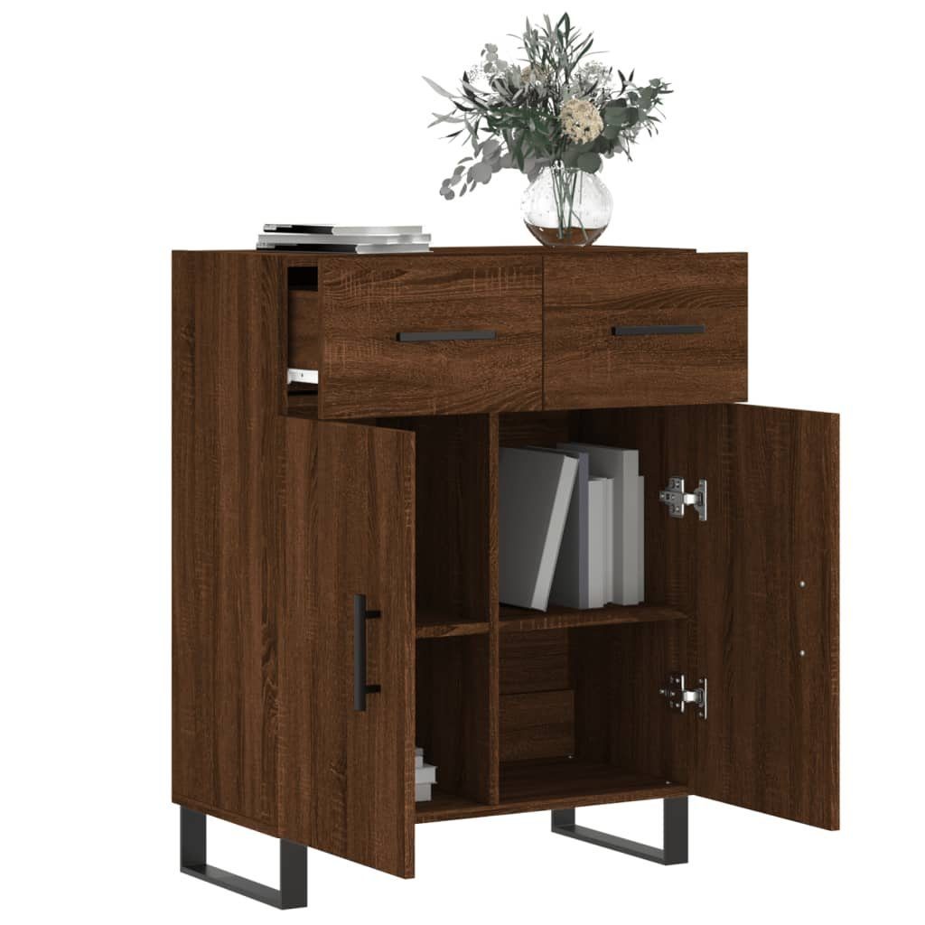 vidaXL Sideboard Sideboard Braun Eichen-Optik 69,5x34x90 cm Holzwerkstoff (1 St)