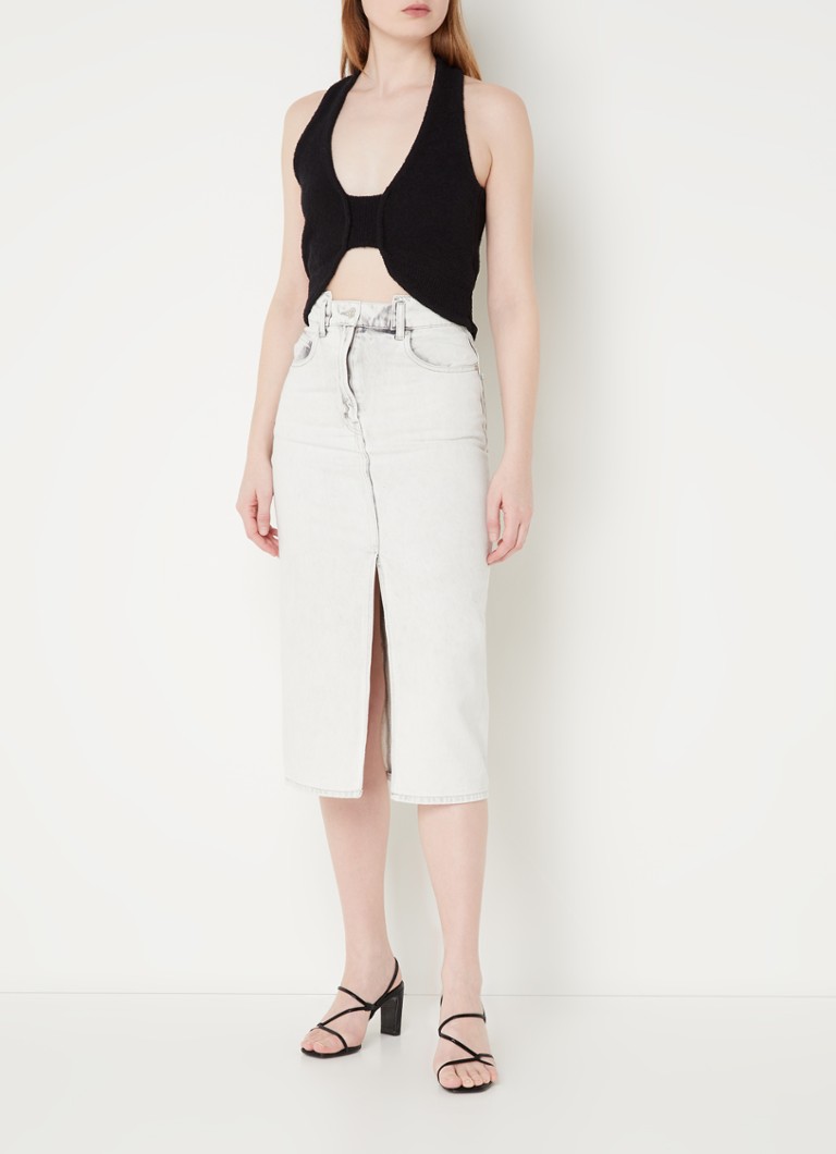 IRO Quawo πλεκτό crop top με λεπτή πλέξη και δομή