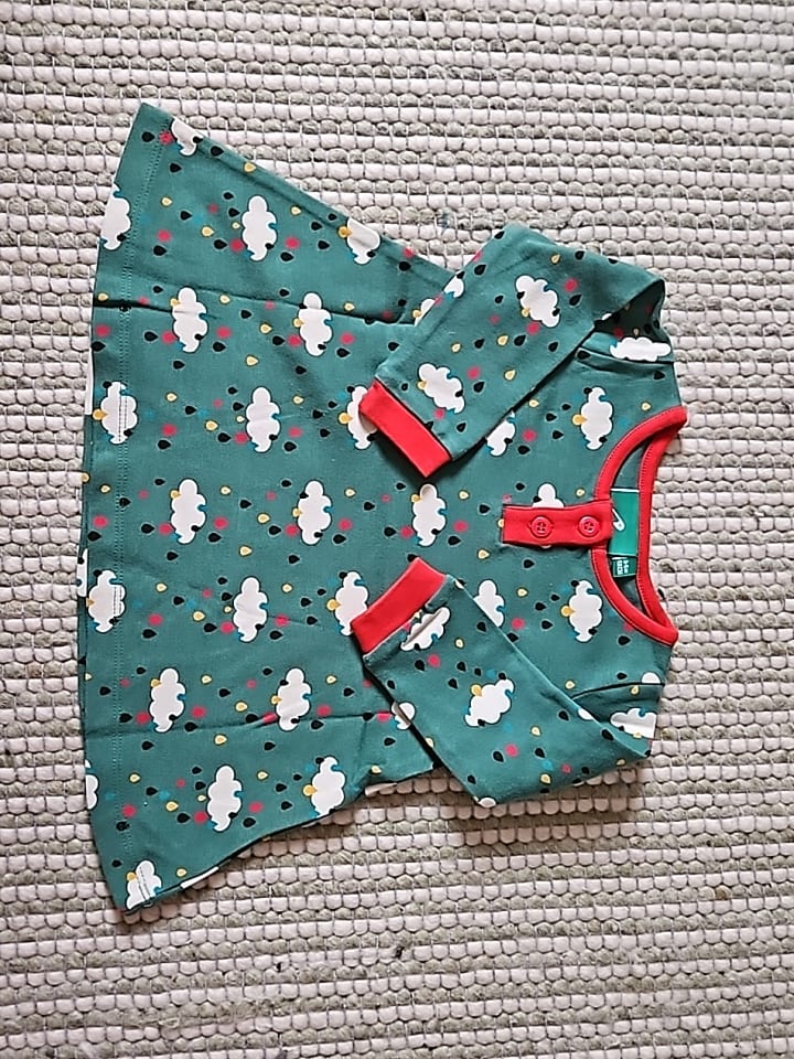 Little Green Radicals Kleid in Grün günstig kaufen 68