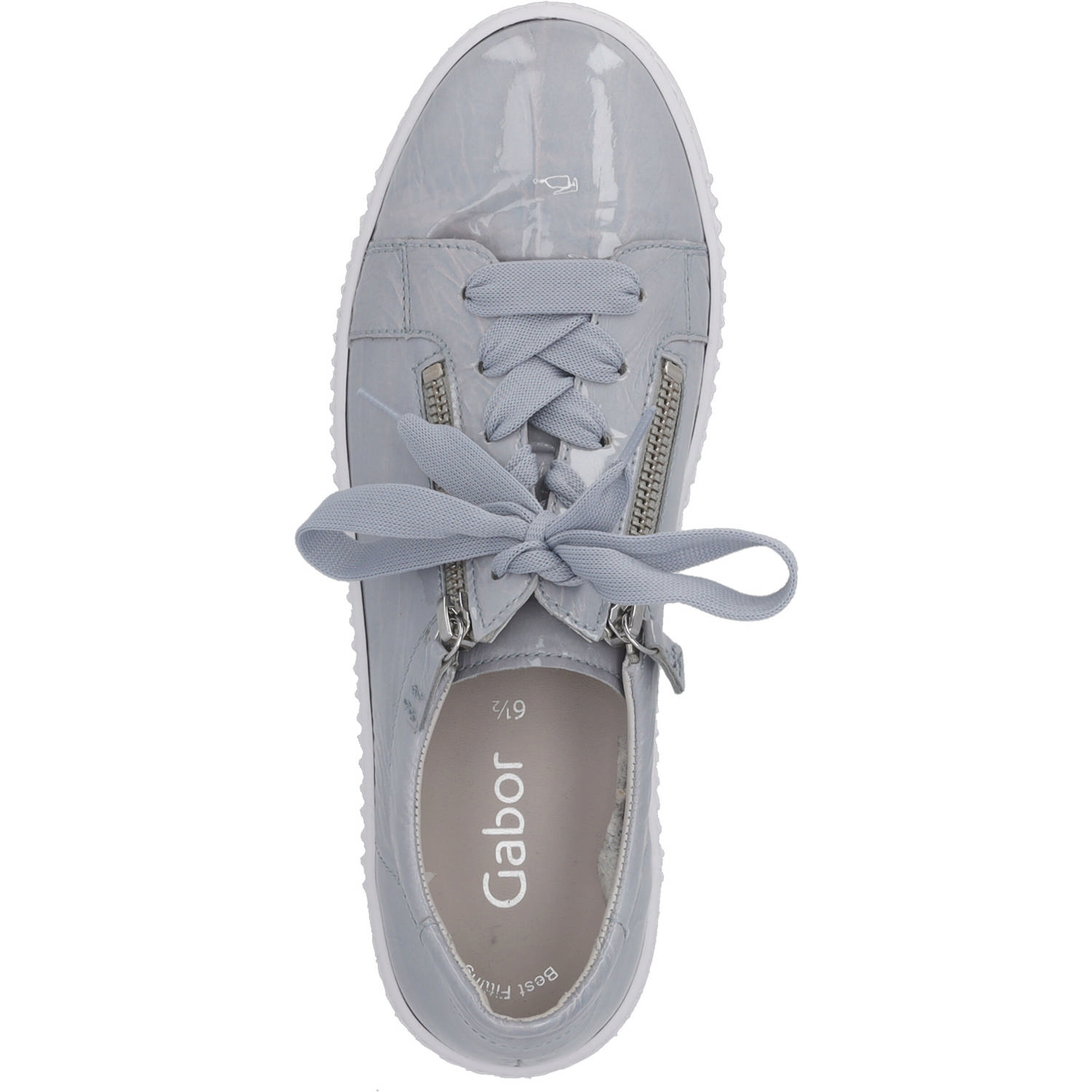 Gabor 83.334, Schnürschuhe, Damen, aquamarin (ice)