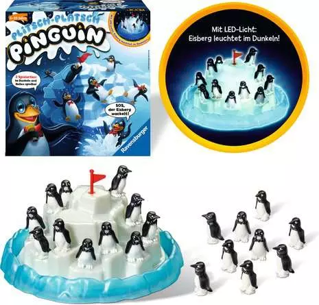 Plitsch - Platsch Pinguin - Kinderspiel ab 4 Jahren