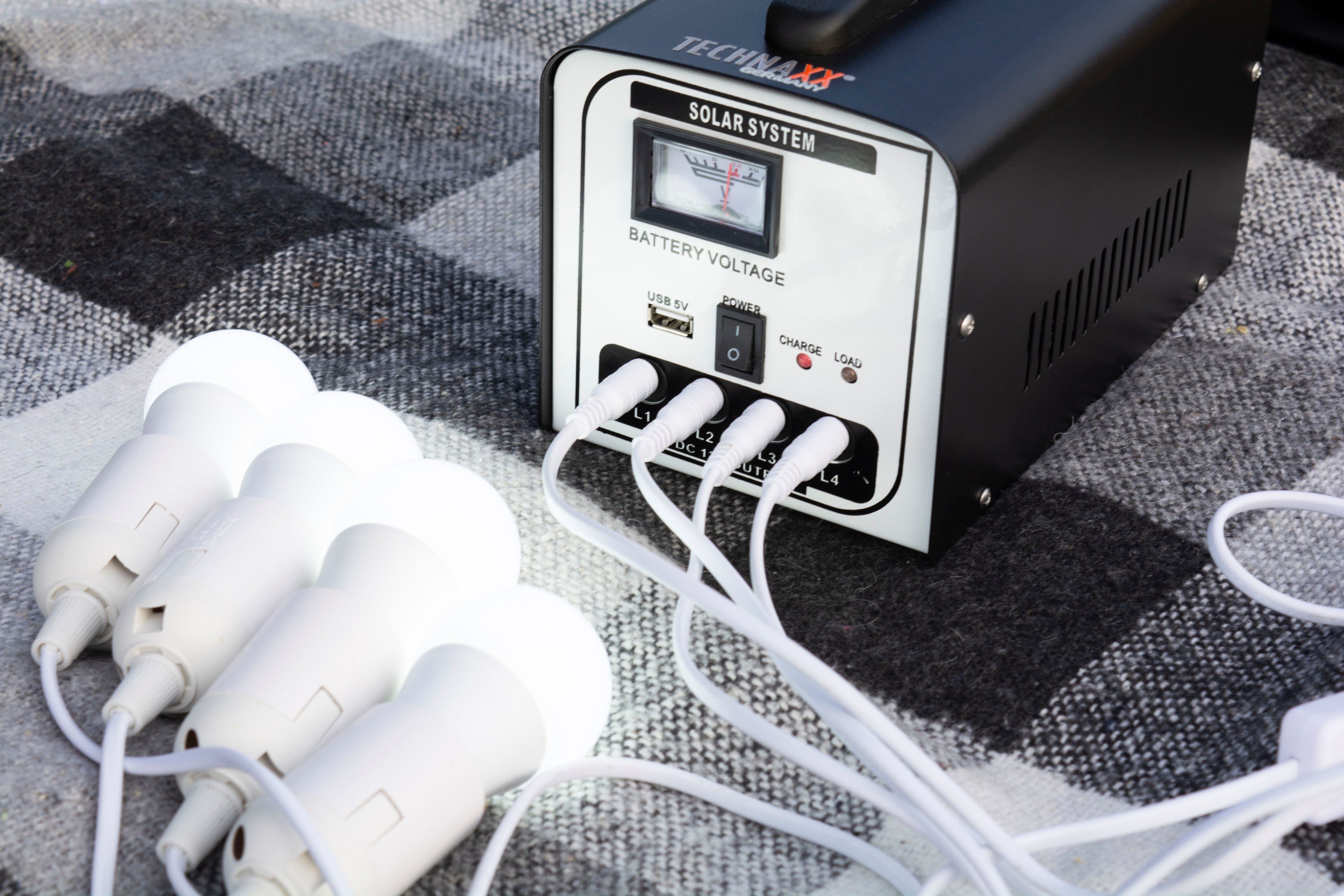 Technaxx Solaranlage TX-200, Polykristallin, 18 W
