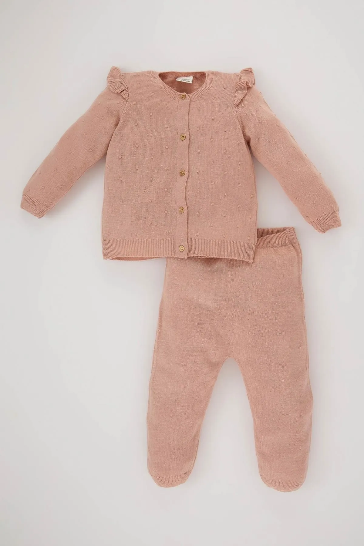 DeFacto  Strickwaren-Set mit Strickjacke und Unterteil für Babys im 2er-Set