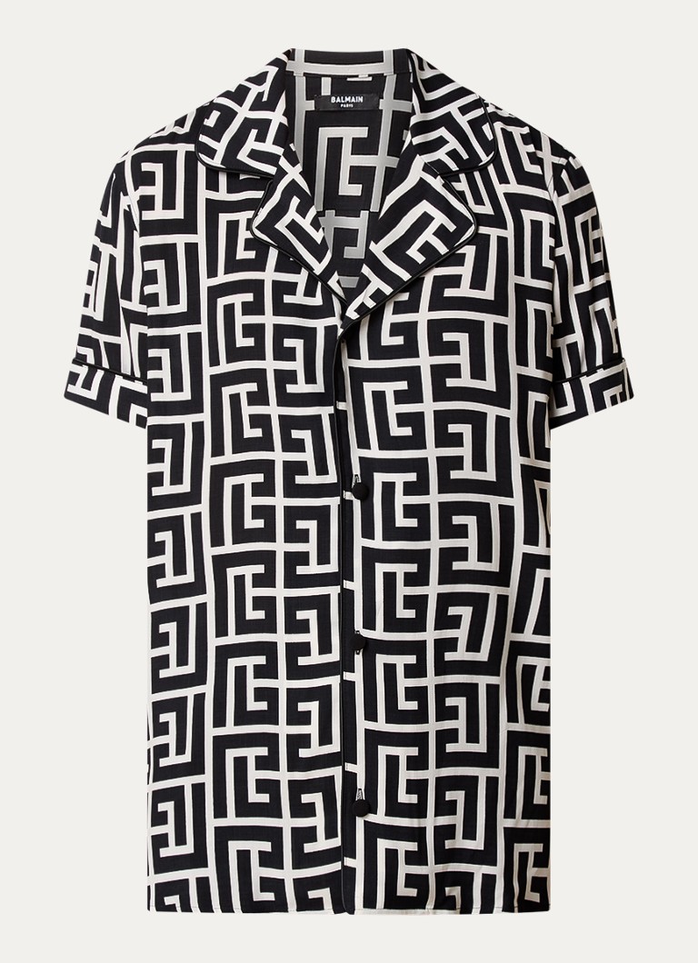 Balmain Shirt with logo print