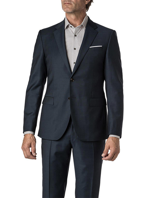 JOOP!, Sakko Herby, Slim Fit, Schurwolle, nachtblau meliert