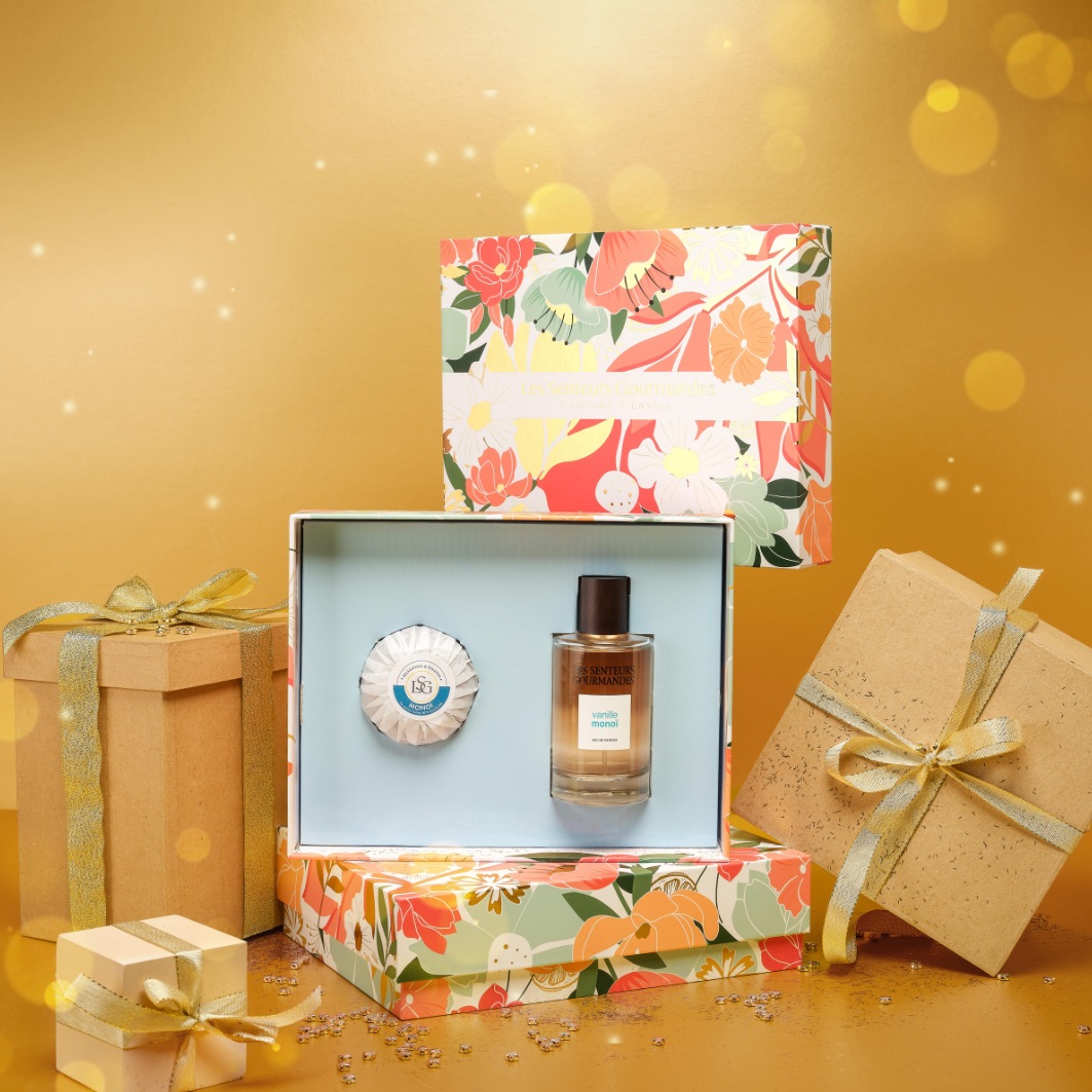 Set de regalo de vainilla y monoi de Plants & Perfumes