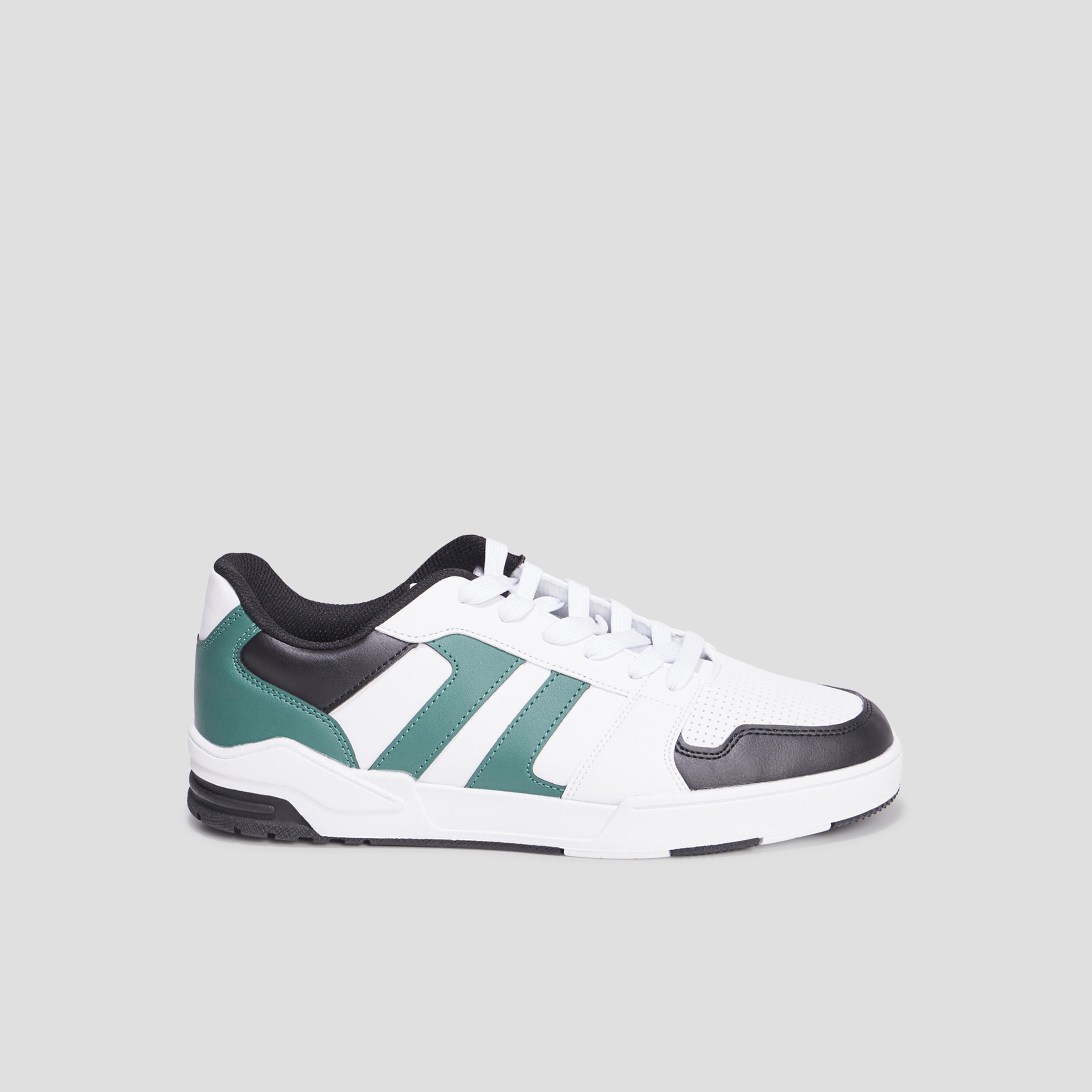 Tennis basses à lacets Liberto Torus blanc homme | La Halle