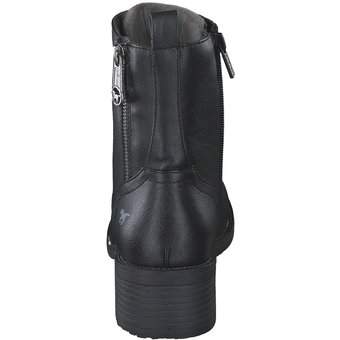 Mustang Schnürstiefelette in schwarz