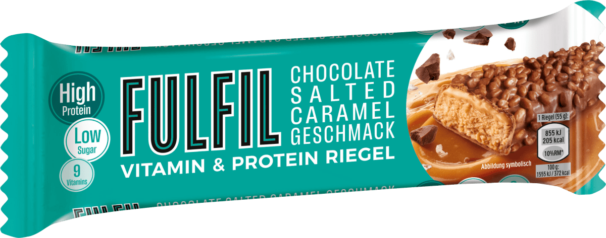 Proteinriegel, Chocolate Salted Caramel Geschmack, 55 g