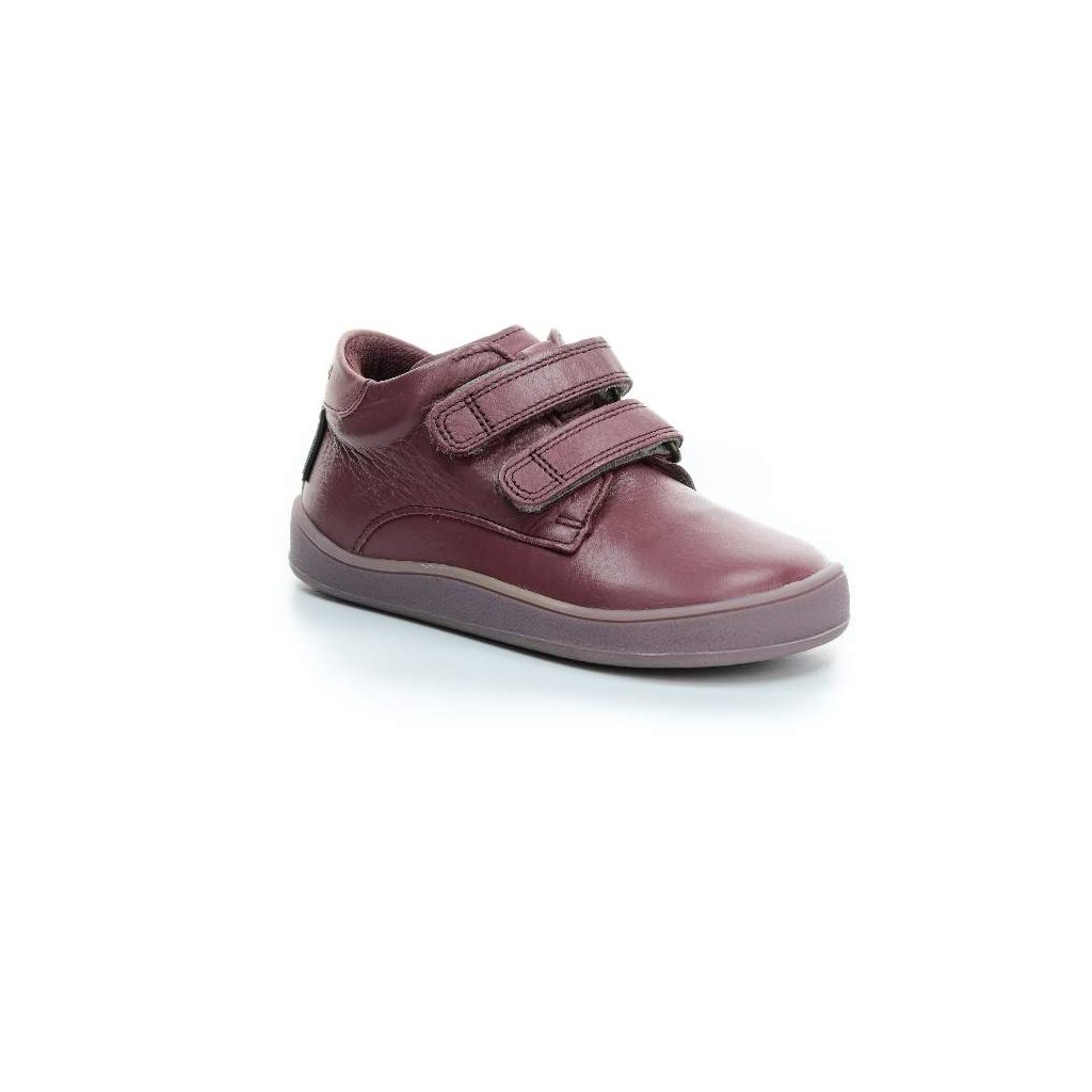 Bundgaard Blake Strap Tex Dark Rose dunkelrosa Barfuß-Halbschuhe