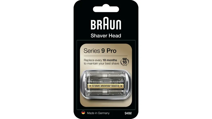 BRAUN Scherkopf Kombipack 94M