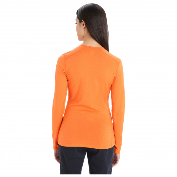 Icebreaker - Women's 200 Oasis L/S Crewe Ski Stripes - Merinounterwäsche