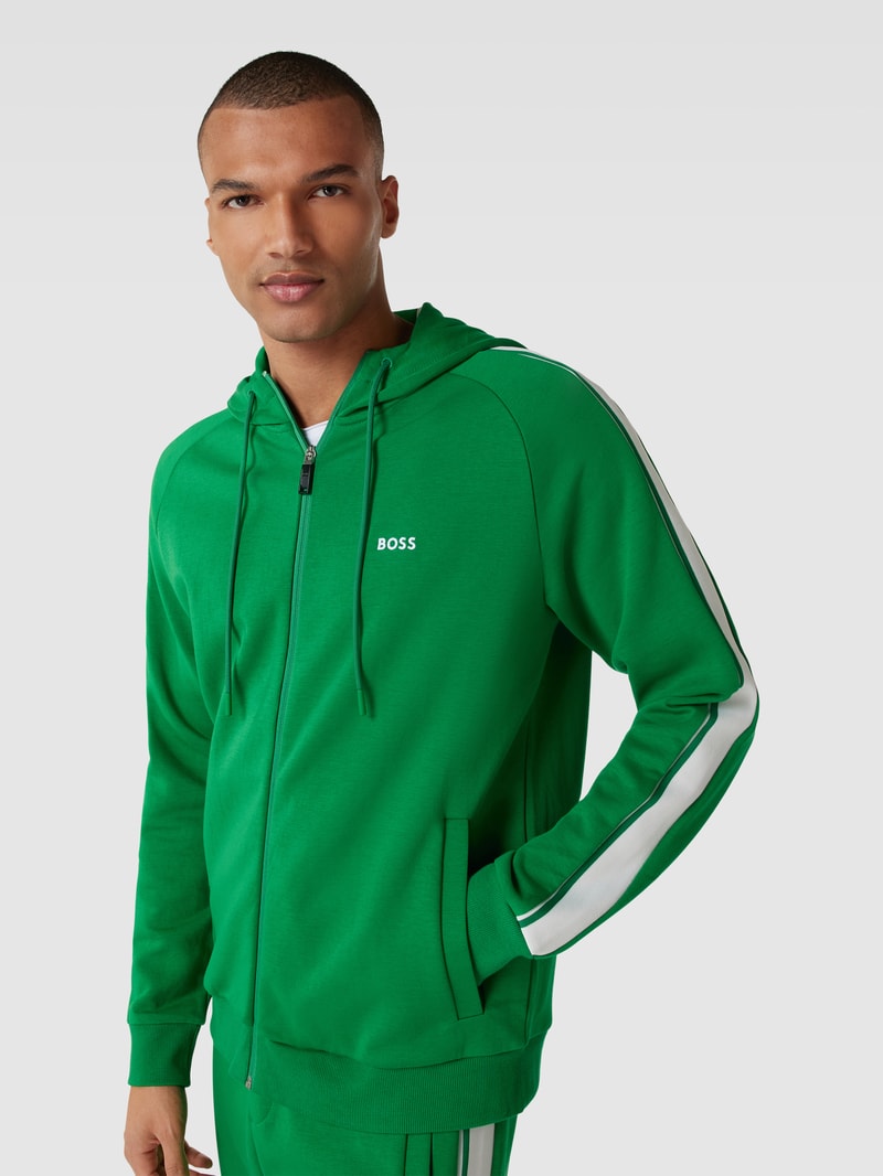 Trainingsanzug mit Label-Stitching in hellgrün