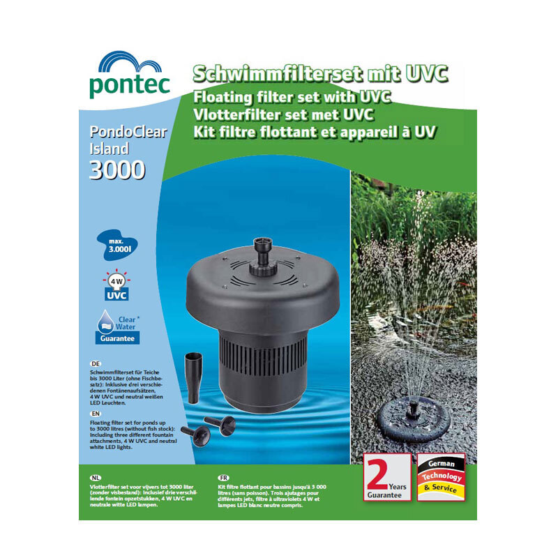Pontec Pumpen & Filter Pontec PondoClear Island 3000