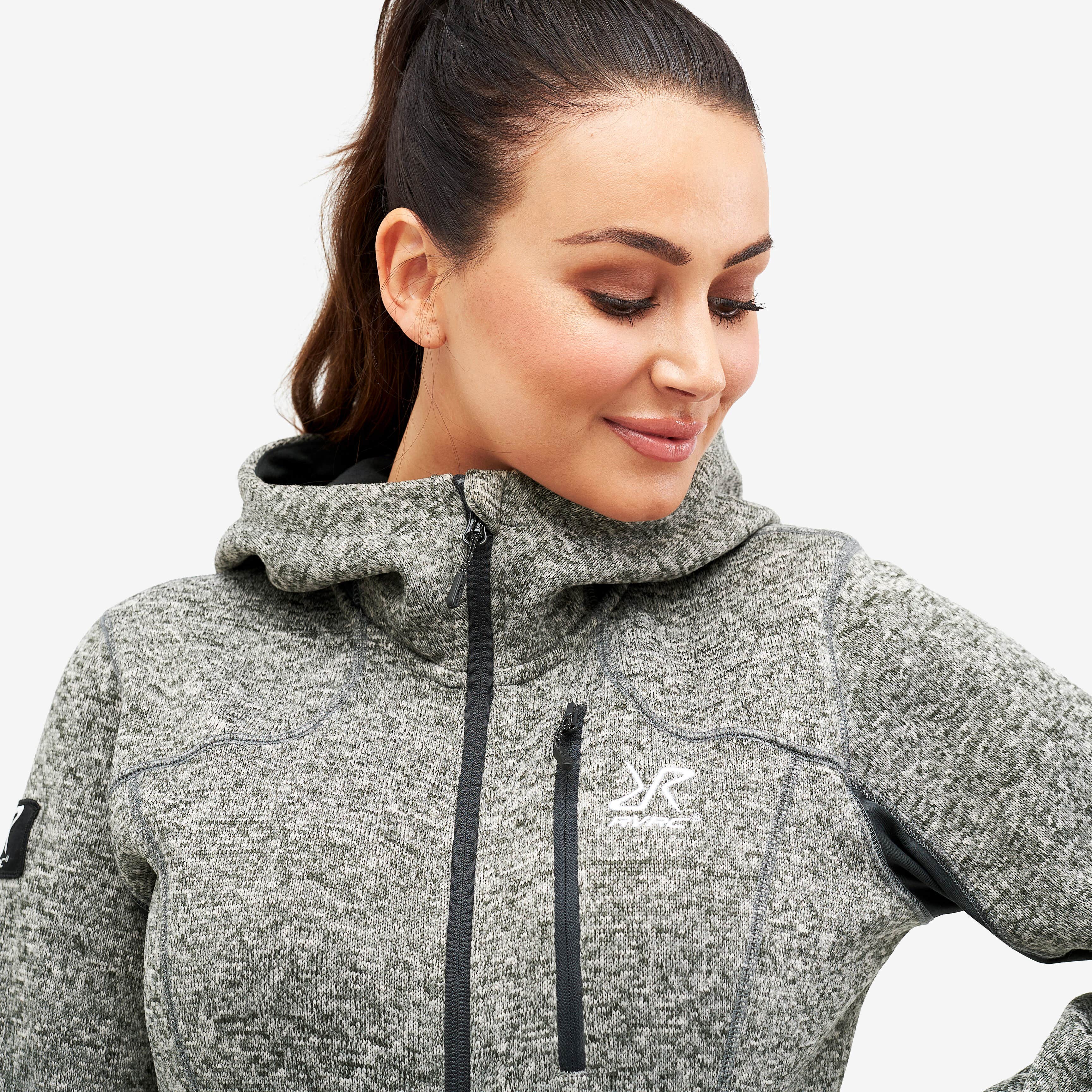 Fusion Hoodie Femme Anthracite
