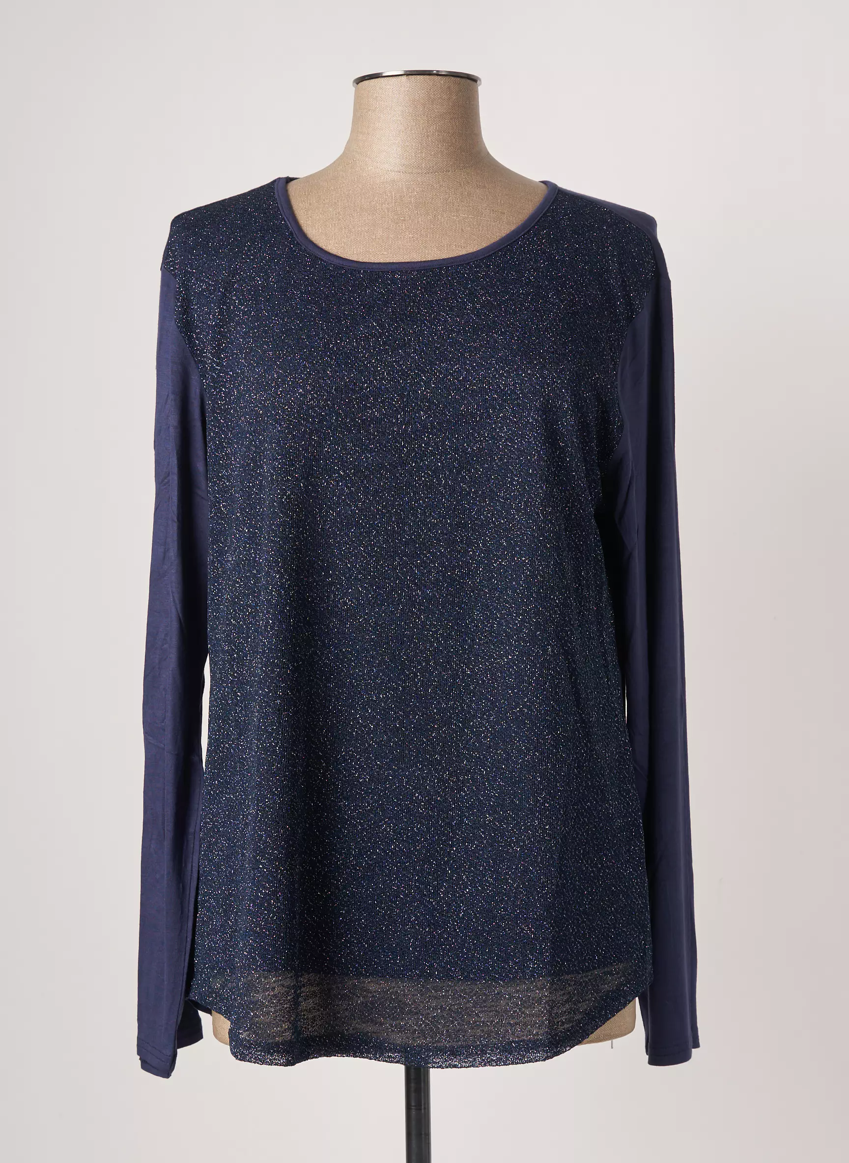 Rose Pomme Tops Femme couleur bleu