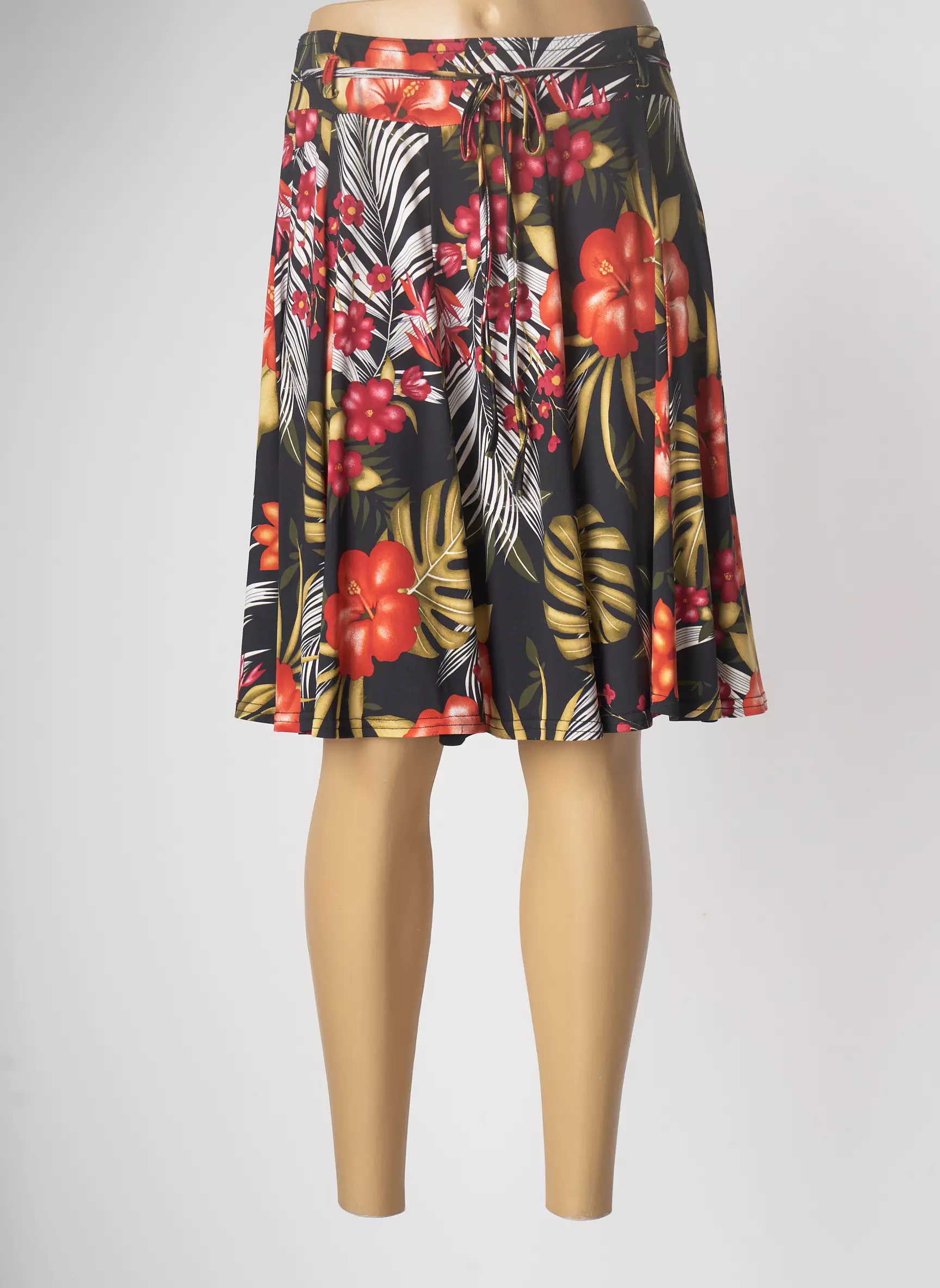 Atlanta Jupes Mi Longues Femme couleur noir