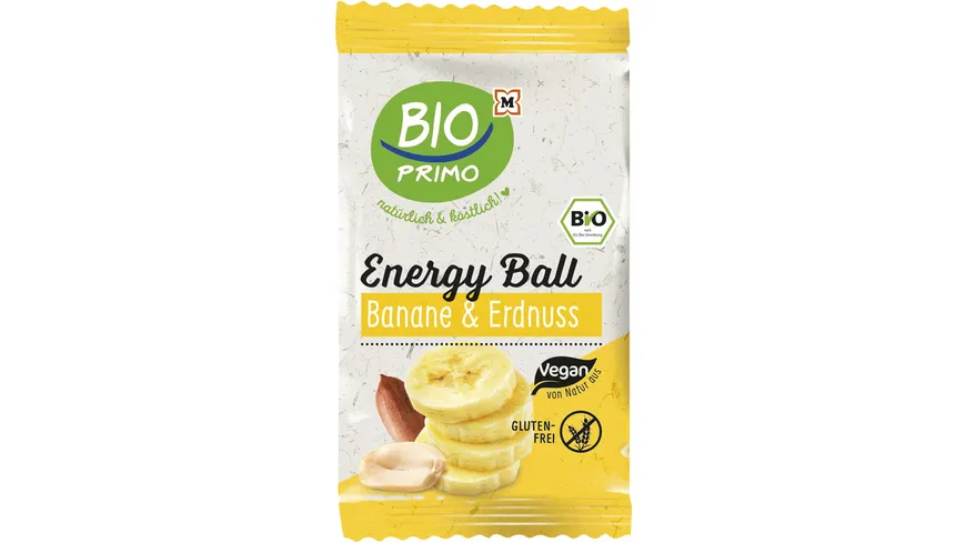 BIO PRIMO Bio Energy Snack Banane & Erdnuss 30 g