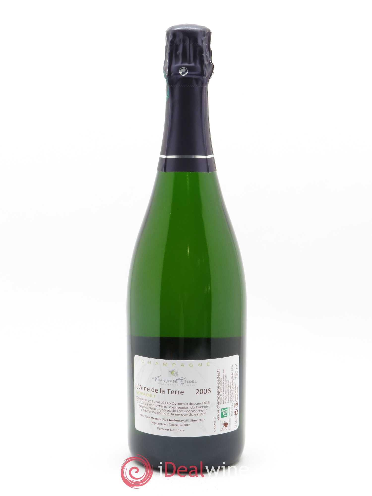 L'âme de la Terre Françoise Bedel et Fils  2006 - Lot de 1 Bouteille