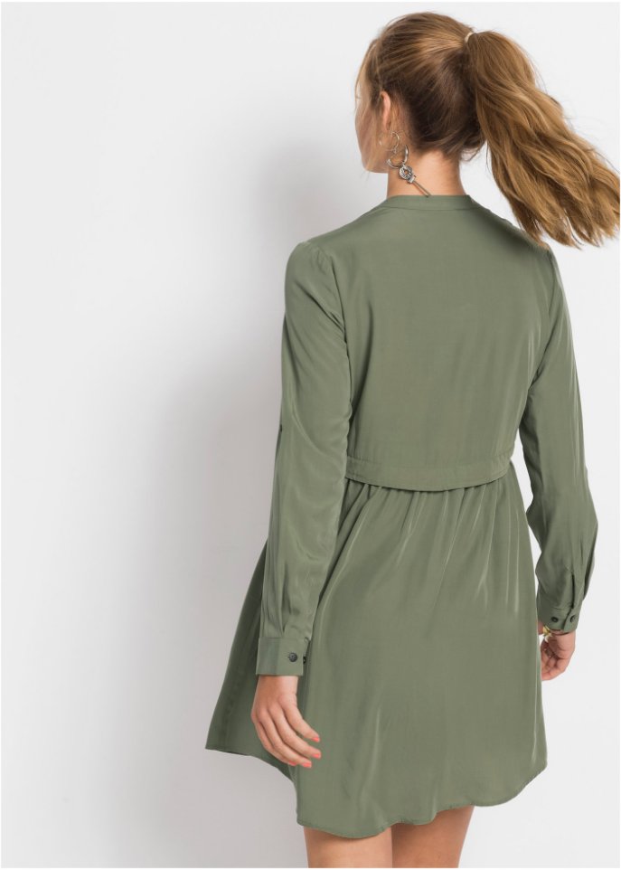 Kurzes Hemdblusenkleid