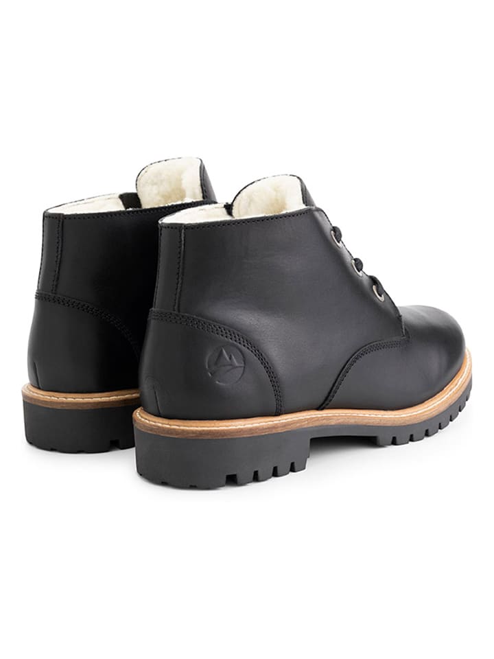 TRAVELIN' Leder-Schnürschuhe 