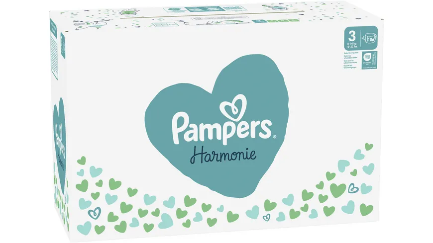 Pampers Harmonie Windeln Gr.3 6-10kg Monatsbox