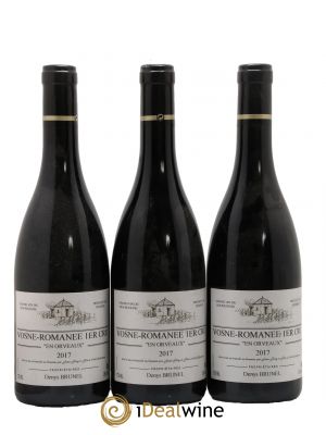Vosne-Romanée 1er Cru En Orveaux En Orveaux Denys Brunel 2017 - Lot de 3 Bouteilles